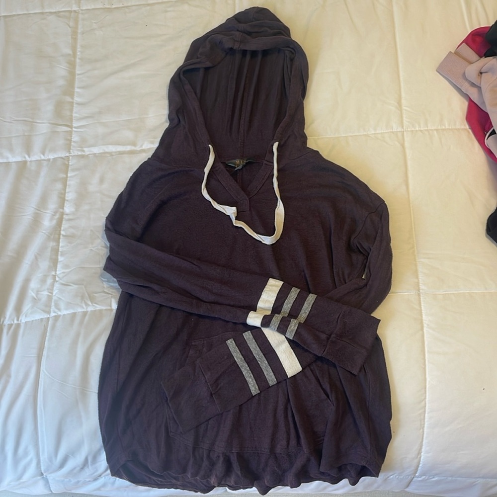 Purple hoodie